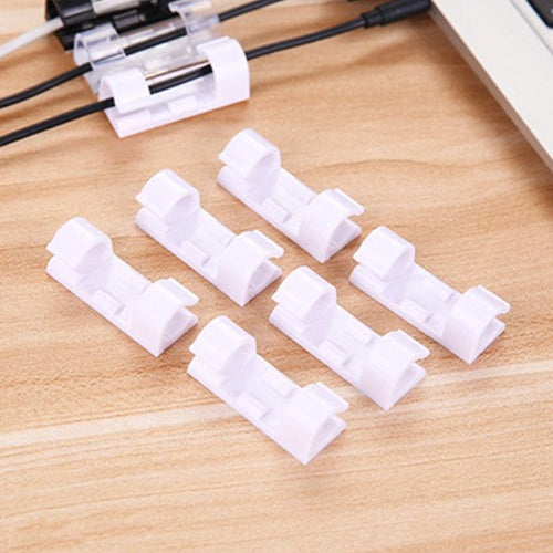 Adhesive Cable Clips Set