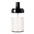 Glass Spice Jars, Set of 4 with Spoons