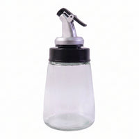 Glass Oil Dispenser Bottle  No-drip Spout 170 Ml Capacity