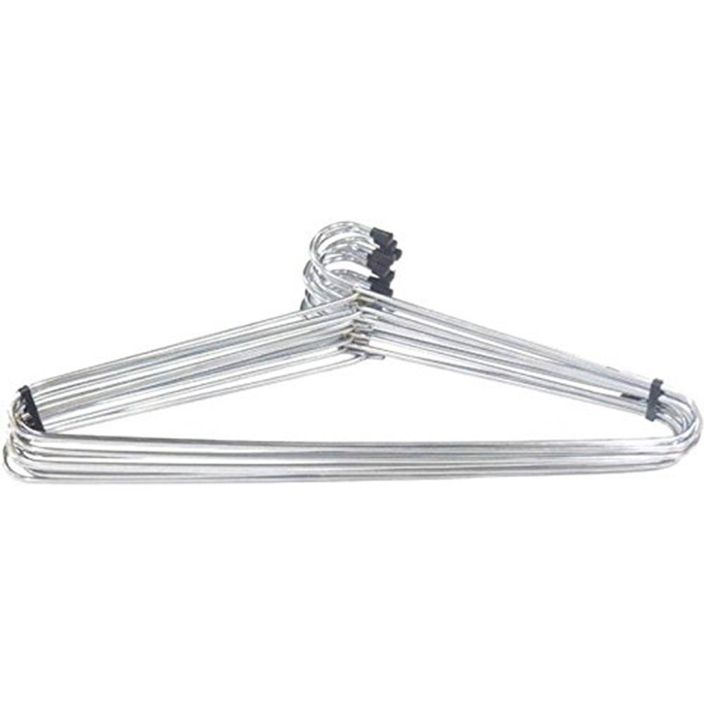 Stainless Steel Clip Hangers, Set of 12