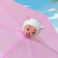 Cartoon Shape Umbrella Summer Sun Protection (1 Pc  Mix Design  Color)