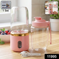 Portable Electric Juicer  Cordless  Usb Rechargeable For On-the-go