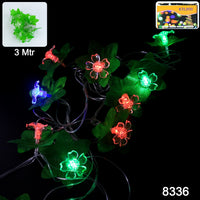 Leaf  Flower Led Decorative String Light (3 Meter)
