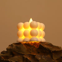 Decorative Led Bubble Candles (6 Pc  Set)