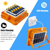 High-brightness Solar Led Flood Light With Power Bank (1 Pc)