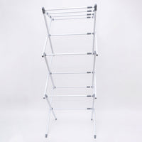 3 Tier Folding Clothes Drying Rack Laundry Cloth Dryer Stand For Balcony (1 Set)