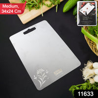 Apex Steel-x Stainless Steel Medium Chopping Board